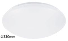 Rabalux  LED koupelnové stropní svítidlo Lucas 1x18W | 1170lm | 4000K | IP44 | 33cm - kruhové bílé