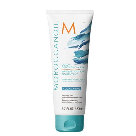 Moroccanoil Tónující maska na vlasy Aquamarine (Color Depositing Mask)