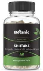 Botanic Shiitake 50% polysacharidů 40 kapslí