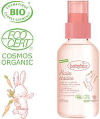 Babybio masážní BIO olejíček pro miminka od narození 100 ml