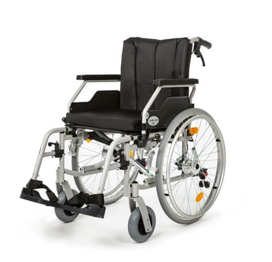 Kid-Man LightMan Start Plus invalidní vozík s brzdami pro doprovod, šíře sedu 42 cm
