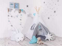 Elis Design Set teepee stan Bílý andílek