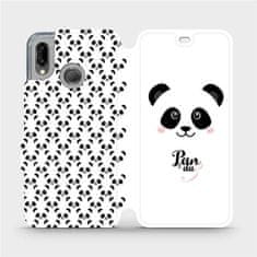 Mobiwear Flipové pouzdro na mobil Huawei P20 Lite - M030P Panda Amálka