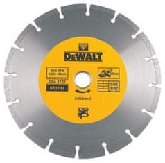 DeWalt DT3731 dia kotouč 230x22,2mm ze slinutých karbidů na suché řezání betonu a cihel