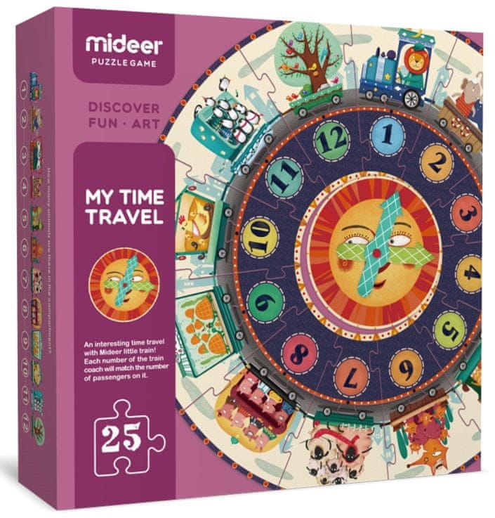 Mideer Mé první puzzle - Cestování časem