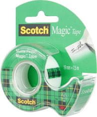 3M Lepicí páska "Magic Tape 810", s odvíječem, 19 mm x 7,5 m