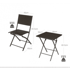 Songmics Zahradní nábytek SONGMICS GGF012K01