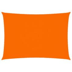 Greatstore Stínící plachta oxfordská látka obdélníková 3 x 5 m oranžová