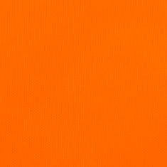 Greatstore Stínící plachta oxfordská látka čtvercová 4 x 4 m oranžová