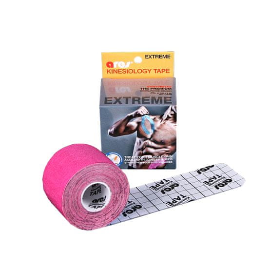 Ares ARES EXTREME kinesiology tape 5cm x 5m Barva: Černá