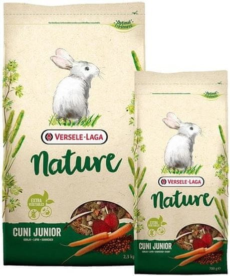 Versele Laga Nature Cuni Junior 2,3 kg - krmivo pro mladé králíky