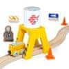 Bigjigs Toys Bigjigs Rail Silo s cementem