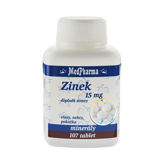 MedPharma MedPharma Zinek 15 mg - 107 tablet