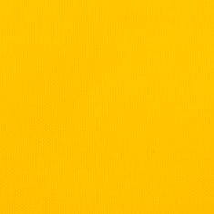Greatstore Stínící plachta oxfordská látka obdélníková 3 x 6 m žlutá