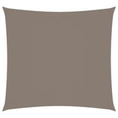 Greatstore Stínící plachta oxfordská látka čtvercová 2 x 2 m taupe