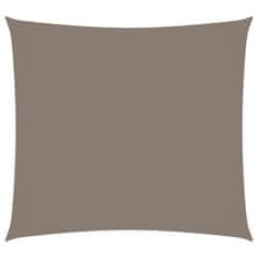 Greatstore Stínící plachta oxfordská látka obdélníková 2,5 x 3 m taupe