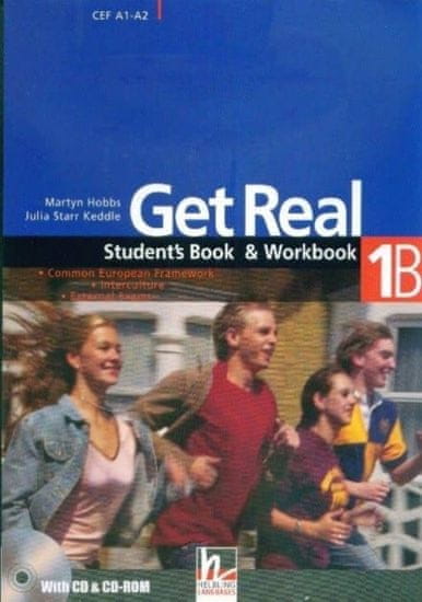 Helbling Languages GET REAL COMBO 1B STUDENT´S BOOK PACK (Student´s Book a Workbook Multipack B + Audio CD + CD-ROM)