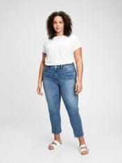 Gap Džíny high rise cigarette jeans with secret smoothing pockets with W 31REG