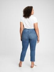 Gap Džíny high rise cigarette jeans with secret smoothing pockets with W 29REG