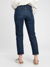 Gap Džíny high rise cheeky straight jeans with Washwell 29SHORT