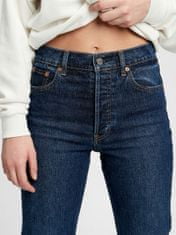 Gap Džíny high rise cheeky straight jeans with Washwell 29REG