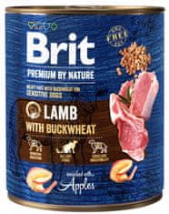 Brit Premium by Nature Lamb with Buckwheat 6x800 g