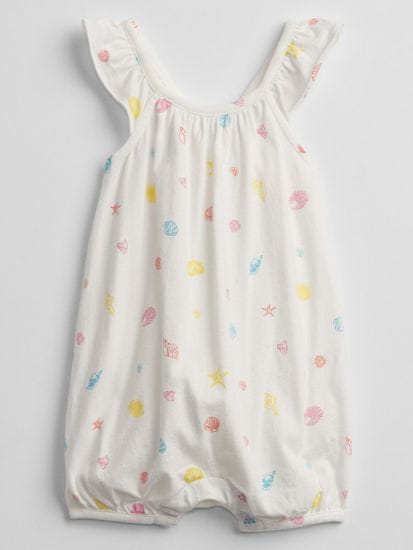 Gap Baby overal shell print bubble one-piece shorty