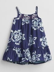 Gap Baby šaty smocked floral dress 6-12M