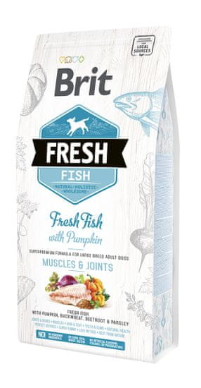 Brit Fresh Fish with Pumpkin Adult Large 2,5 kg