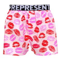 Represent 0775 pánské trenky kisses růžové Barva: růžová, Velikost: M