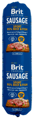 Brit Sausage Sport - Beef & Fish 12 x 800 g