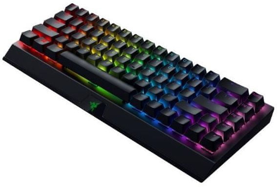 Razer BlackWidow V3 Pro, Razer Green, US (RZ03-03530100-R3M1) mechanická herní klávesnice RGB podsvícená bezdrátová bluetooth