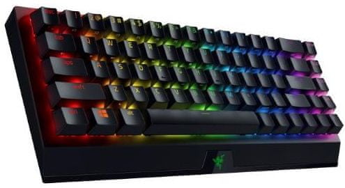 Razer BlackWidow V3 Pro, Razer Green, US (RZ03-03530100-R3M1) mechanická herní klávesnice RGB podsvícená bezdrátová bluetooth