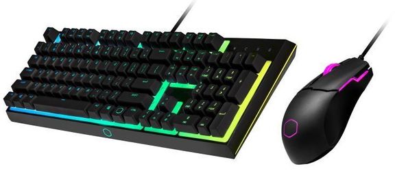 Herný set myši a klávesnice Cooler Master MS110, anti-ghosting, hybridné mechanické spínače, dlhá životnosť, vysoká citlivosť