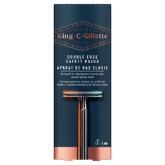 Gillette King C. žiletkový pánský holicí strojek – 5 holicích hlavic