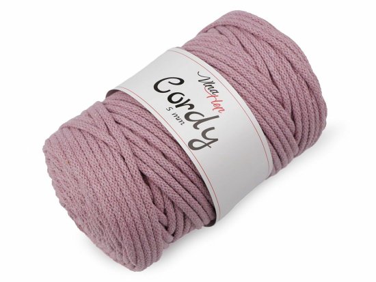 Kraftika 1pc vintage pink dark string příze 100 m cordy, tlustý