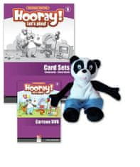 Helbling Languages HOORAY, LET´S PLAY! B VISUAL PACK (Story Cards, Flashcards, Cartoon DVD, Handpuppet)