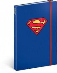 Presco Group Notes Superman – Symbol, linkovaný, 13 × 21 cm