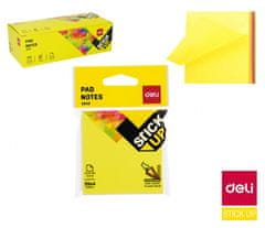 Deli stationery Bloček samolepící STICK UP neon 76 x 76mm 4x 25l Easy acces DELI EA02002