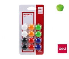 Deli stationery Magnet 20mm 12ks DELI E7824