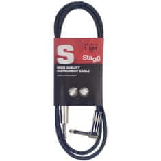 Stagg SGC1,5PL DL, kabel JACK/JACK roh, 1,5 m