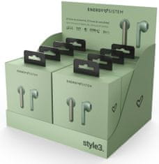 Energy Sistem Style 3 True Wireless, Olive - rozbaleno