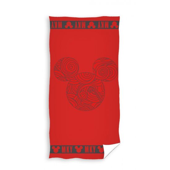 Carbotex Bavlněná osuška 70/140cm MICKEY MOUSE Red, MNN207003