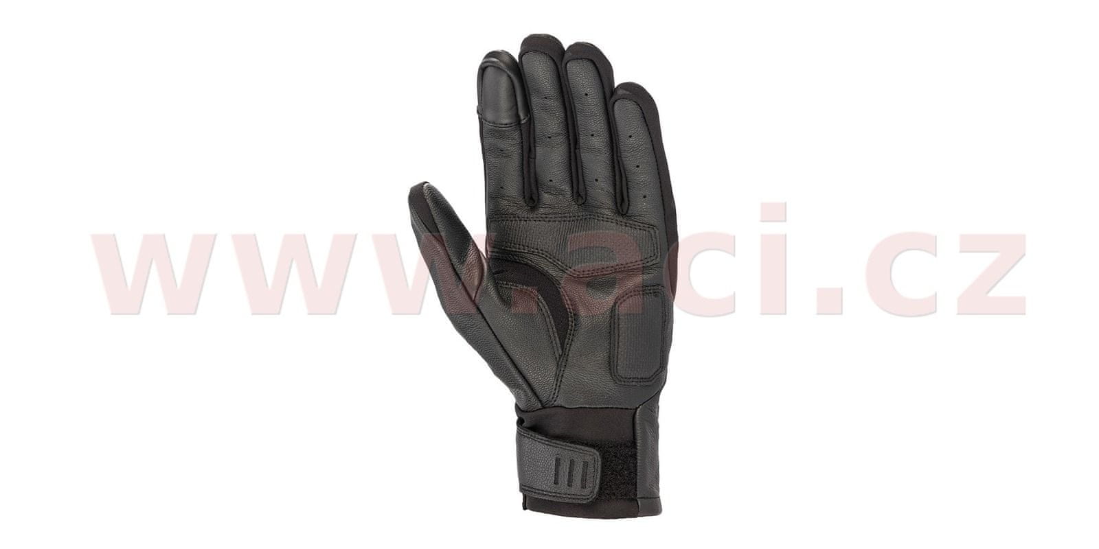 Alpinestars rukavice GARETH, ALPINESTARS (černé) (Velikost: S