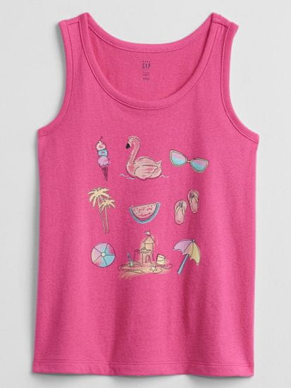 Gap Dětské tílko graphic tank top