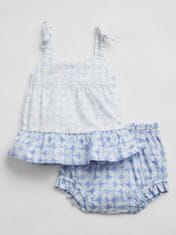 Gap Baby plavky tiered outfit set 18-24M