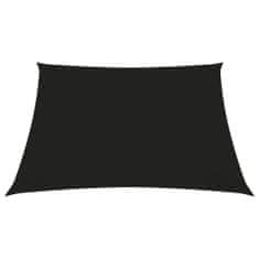 Greatstore Stínící plachta oxfordská látka čtvercová 3,6 x 3,6 m černá