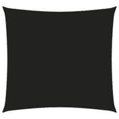 Greatstore Stínící plachta oxfordská látka čtvercová 4 x 4 m černá