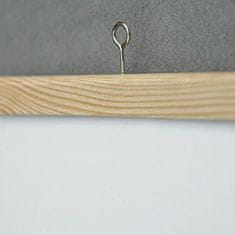 shumee Tabule magnetická Eco board 60x90cm, lakovaný povrch, dřevený rám