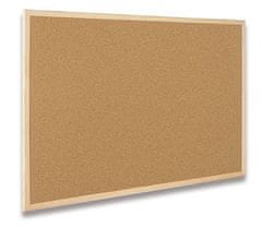 shumee Nástěnka dřevěná Cork Board Eco - 60 x 80 cm